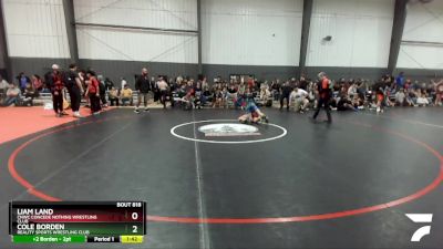 138 lbs 3rd Place Match - Liam Land, CNWC Concede Nothing Wrestling Club vs Cole Borden, Reality Sports Wrestling Club