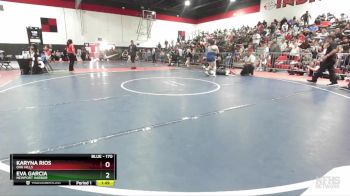 170 lbs Quarterfinal - Karyna Rios, Oak Hills vs Eva Garcia, Newport Harbor