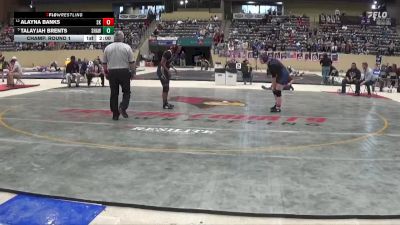 165 lbs Champ. Round 1 - Talayjah Brents, Shawnee vs Alayna Banks, Simon Kenton