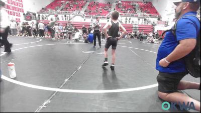 55 lbs Quarterfinal - Everlee Henderson, Standfast vs Jase Wilson, Choctaw Ironman