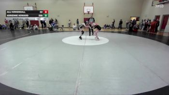 125 lbs Cons. Round 2 - Alli Kirkendall, Payette vs Adrienne Howard, Kuna