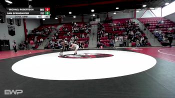 120 lbs Cons. Semi - Sam Springwater, PONCA CITY vs Michael Robertson, Bentonville West High School