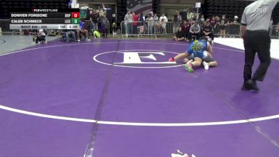 220 lbs Round Of 16 - Doniven Forgione, Shippensburg vs Caleb Schmeck, Leesport