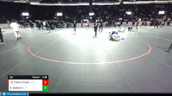 125 lbs Semifinal - Reagan Fallon Small, Camas (Girls) vs Karianne Baldwin, Glacier Peak (Girls)