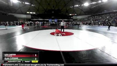 120 lbs Champ. Round 2 - Elias Clemans, FordDynastyWrestlingClub vs Levi Carter, Washington