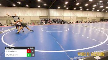 110 lbs Semifinal - Donovan Symalla, Northern Colorado 12U vs Joe Whitford, POWA 12 U