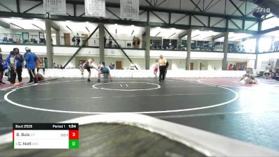 207-227 lbs Cons. Round 3 - Clyde Nott, Sycamore Wrestling Club vs Benjamin Buis, El Paso Gridley Youth Wrestlng