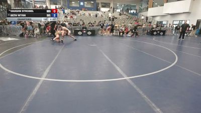 165 lbs Quarters - Vaughn Strobel, MAW Wrestling Academy vs Seth Wynn, Salem Elite