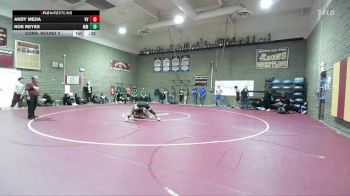 132 lbs Cons. Round 3 - Andy Mejia, Valley View vs Noe Reyes, Murrieta Mesa