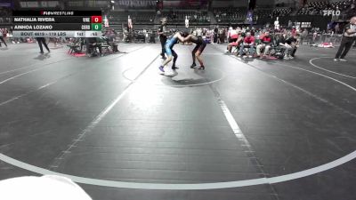 119 lbs 5th Place - Nathalia Rivera, Vineland vs Ainhoa Lozano, Cordoba Trained