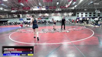 130 lbs Champ. Round 3 - Jade Martin, Missouri Valley College vs Joanna Vanderwood, William Penn