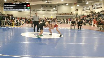 157 lbs Round Of 16 - Carlo Desisto, Tewksbury vs Jack Peno, Nauset