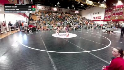 125 lbs Cons. Round 2 - Charity Fischer, Rawlins vs Sophia Bauer, Star Valley