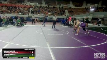 D4-175 lbs Cons. Round 2 - Noah Saries, Northwest Christian HS vs Cooper Udall, Thatcher