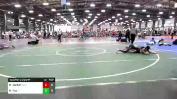 106 lbs Rr Rnd 2 - Michael Walker, Marlboro Wrestling Club vs MIcah Soe, A