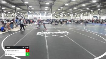 175 lbs Semifinal - Ronald â??RJâ?? Robinson III, Thorobred WC vs Marlin Whyte, Unattached