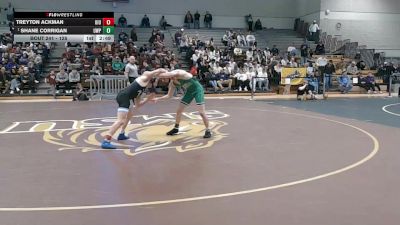 125 lbs Cons. Semi - Shane Corrigan, Wisconsin-Parkside vs Treyton Ackman, Upper Iowa