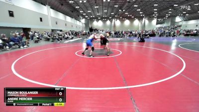 150B Quarterfinal - Andre Mercier, Klein vs Mason Boulanger, Luxemburg-Casco