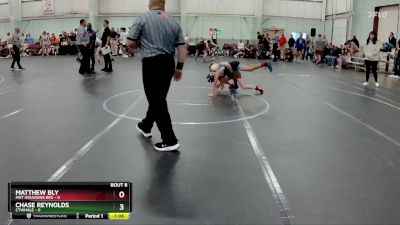 72 lbs Round 2 (8 Team) - Chase Reynolds, CTWHALE vs Matthew Bly, Mat Assassins Red