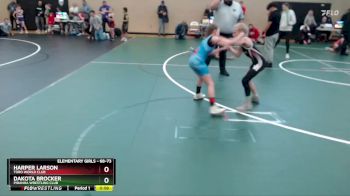 68-73 lbs Round 2 - Dakota Brocker, Piranha Wrestling Club vs Harper Larson, Toro World Club