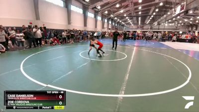 80 lbs Champ. Round 1 - Thomas Herrera, El Paso Enforcers Wrestling Club vs Hailey Stephenson, NXT Level Wrestling Academy