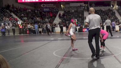 120 lbs Cons. Round 1 - Natalia Garcia, SAW TC vs Kimberely Velaquez, Wichita Blue Knights