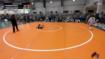 75 lbs Champ. Round 1 - Yusef Elasfouri, Gracie Barra Westchase Wrestling Club vs Valentino Finlan, Liberty Warriors Wrestling Club