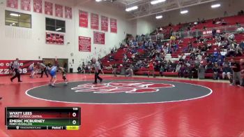 106 lbs Semifinal - Emeric McBurney, Perry (Massillon) vs Wyatt Lees, Detroit Catholic Central