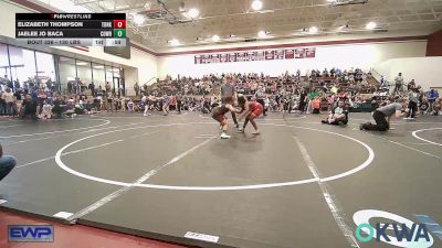130 lbs Rr Rnd 3 - Elizabeth Thompson, Team Of Hard Knox vs Jaelee Jo Baca, Cowboy Wrestling Club