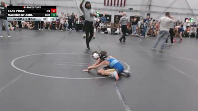 52 lbs Round 5 (6 Team) - Maximus Sylstra, Hammers vs Silas Perks, Steller Trained Black