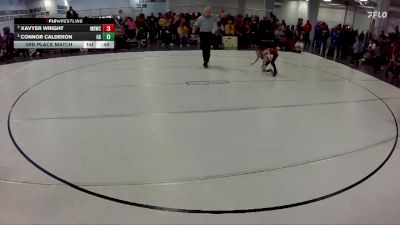 2 lbs 3rd Place Match - Connor Calderon, GI Grapplers vs Xavyer Wright, Midwest Destroyers Wrestling Club
