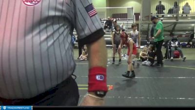 75 lbs Semis & 1st Wrestleback (8 Team) - Max Foster, ARES White vs Miles Mays, Contenders WA Green