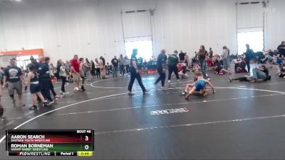 80 lbs Cons. Round 2 - Aaron Search, Eastside Youth Wrestling vs Roman Borneman, Swamp Rabbit Wrestling