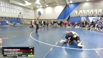 175 lbs 3rd Place Match - Fernando Recinos, Uintah Jr High Wrestling vs McCallister Crowley, Cougars Wrestling Club