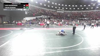 115 lbs Champ. Round 2 - Jack Kaczrowski, Wisconsin vs Adler Oleszak, Askren Wrestling Academy