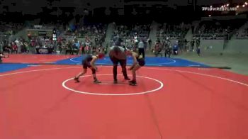 85 lbs Quarterfinal - Kai'son Hicks, Broken Arrow Wrestling Club vs Landyn Phillips, Maize Kids Wrestling Club