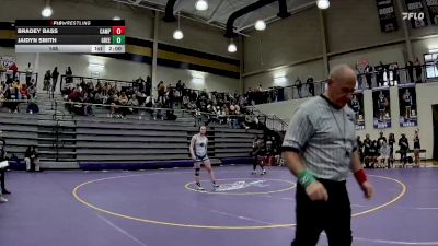 145 lbs Quarterfinals (8 Team) - Jaidyn Smith, Greenbrier vs Bradey Bass, Campbell