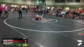 138 lbs Round 3 (6 Team) - Kross Cassidy, Nauman Blue vs Aidan Schoen, STL Black