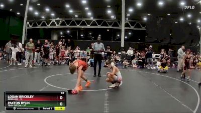 84 lbs Placement (4 Team) - Paxton Bylin, Team Gotcha vs Logan Brickley, Rebellion