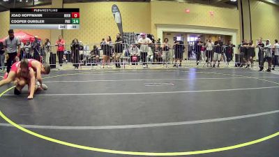 130 lbs Consi Of 8 #1 - Joao Hoffmann, Hueneme HS vs Cooper Oursler, Pikes Peak Warriors