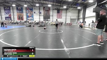 48 lbs Rd# 3 12:00pm Friday - Grayson Yang, Crass Trained vs Nathan Smith, Maryland BLACK