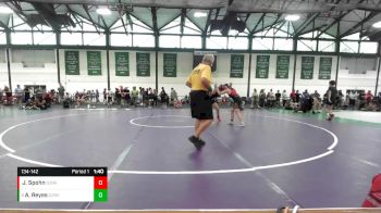 134-142 lbs Cons. Round 1 - Ava Reyes, Los Guerreros vs Janelle Spohn, Ozark Wrestling Club