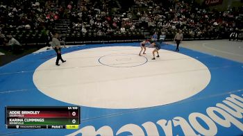 5A 100 lbs Cons. Semi - Karina Cummings, Bonneville vs Addie Brindley, Salem Hills