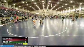 85 lbs Round 4 (6 Team) - Payton Gines, Utah Gold vs Ali Svancara, Idaho