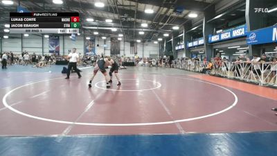 170 lbs Rr Rnd 1 - Lukas Conte, Mat Assassins Black vs Jacob Ebaugh, Stratton Trained WC