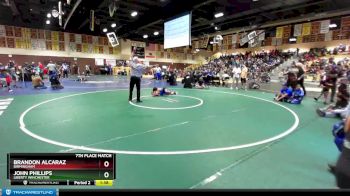 71 lbs Round 2 - Carter Baumgart, San Diego vs Carson Flores, Wine Country Wrestling Academy