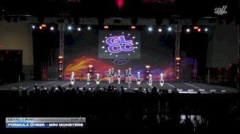 Formula Cheer - Mini Monsters [2026 L1 Mini Day 2] 2026 GLCC Grand Nationals