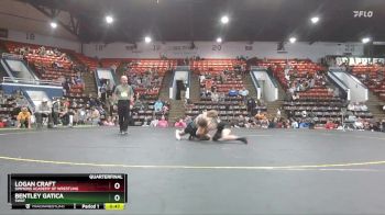 82 lbs Quarterfinal - Bentley Gatica, SWAT vs Logan Craft, Simmons Academy Of Wrestling