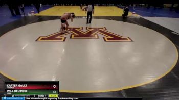 145 lbs Cons. Round 3 - Will Deutsch, Park vs Carter Gault, Holmen