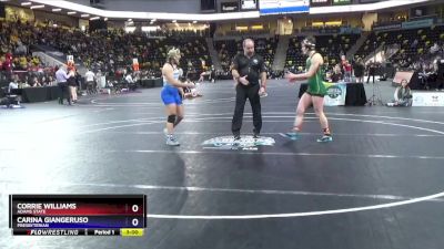 138 lbs Cons. Round 4 - Corrie Williams, Adams State vs Carina Giangeruso, Presbyterian
